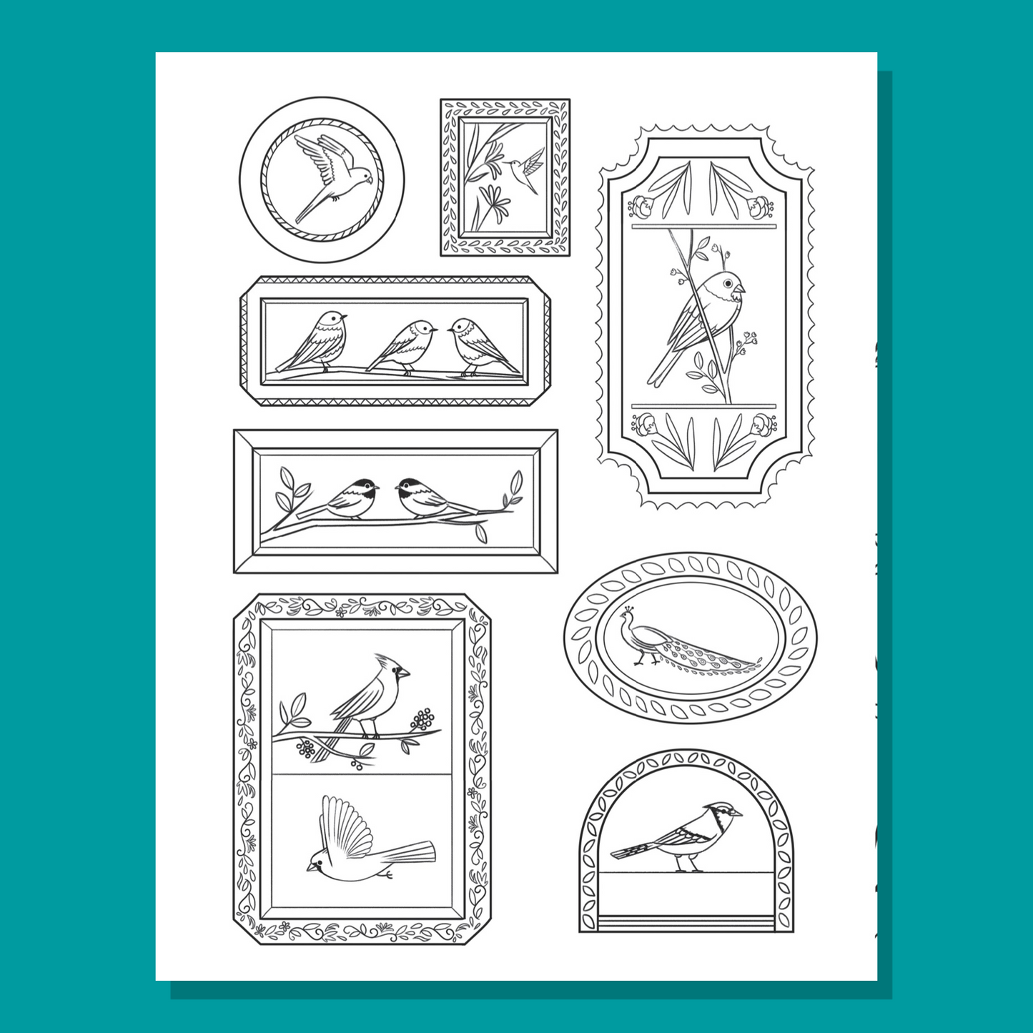 Melusine & Birding Pals: Coloring & Activity Book