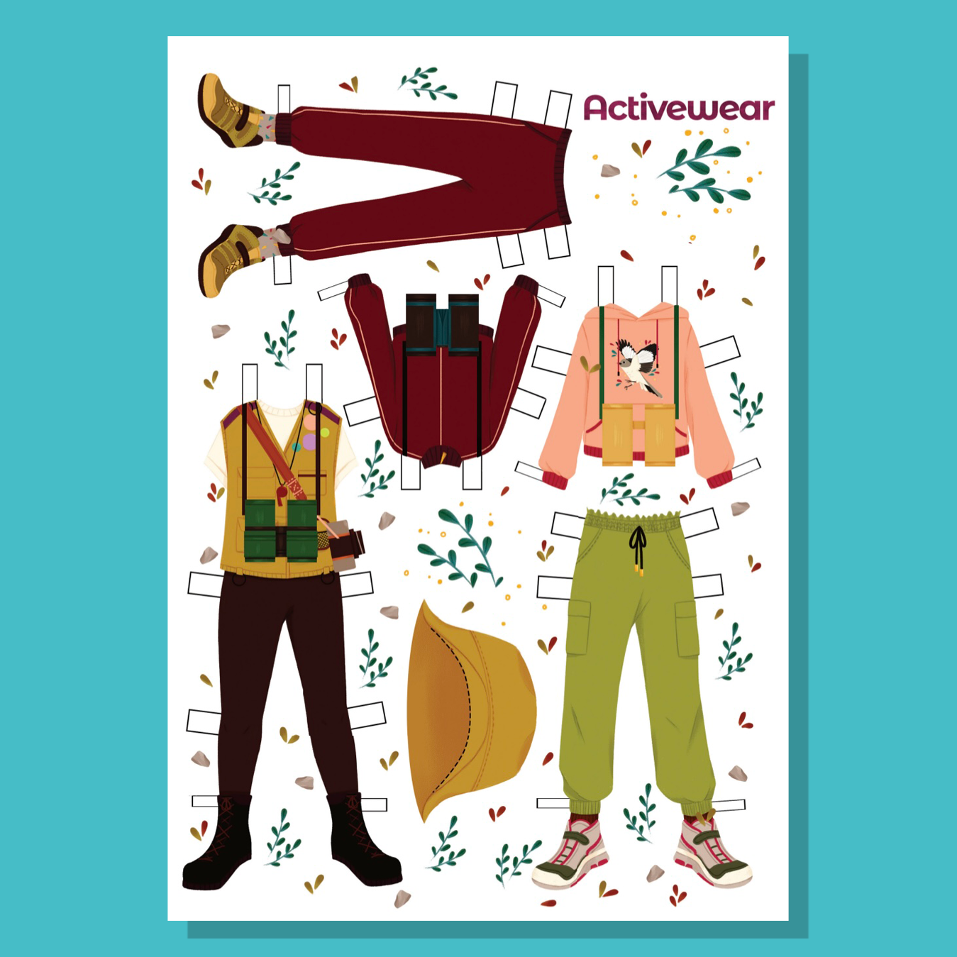 Melusine Paper Doll & Sceneries