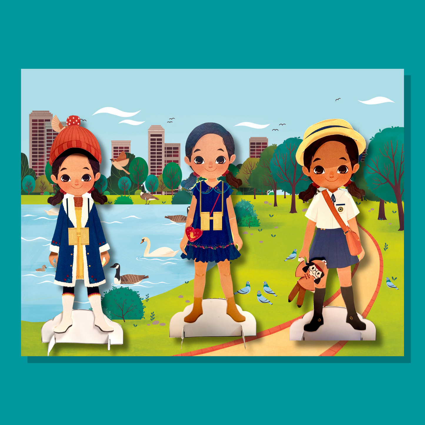 Melusine Paper Doll & Sceneries
