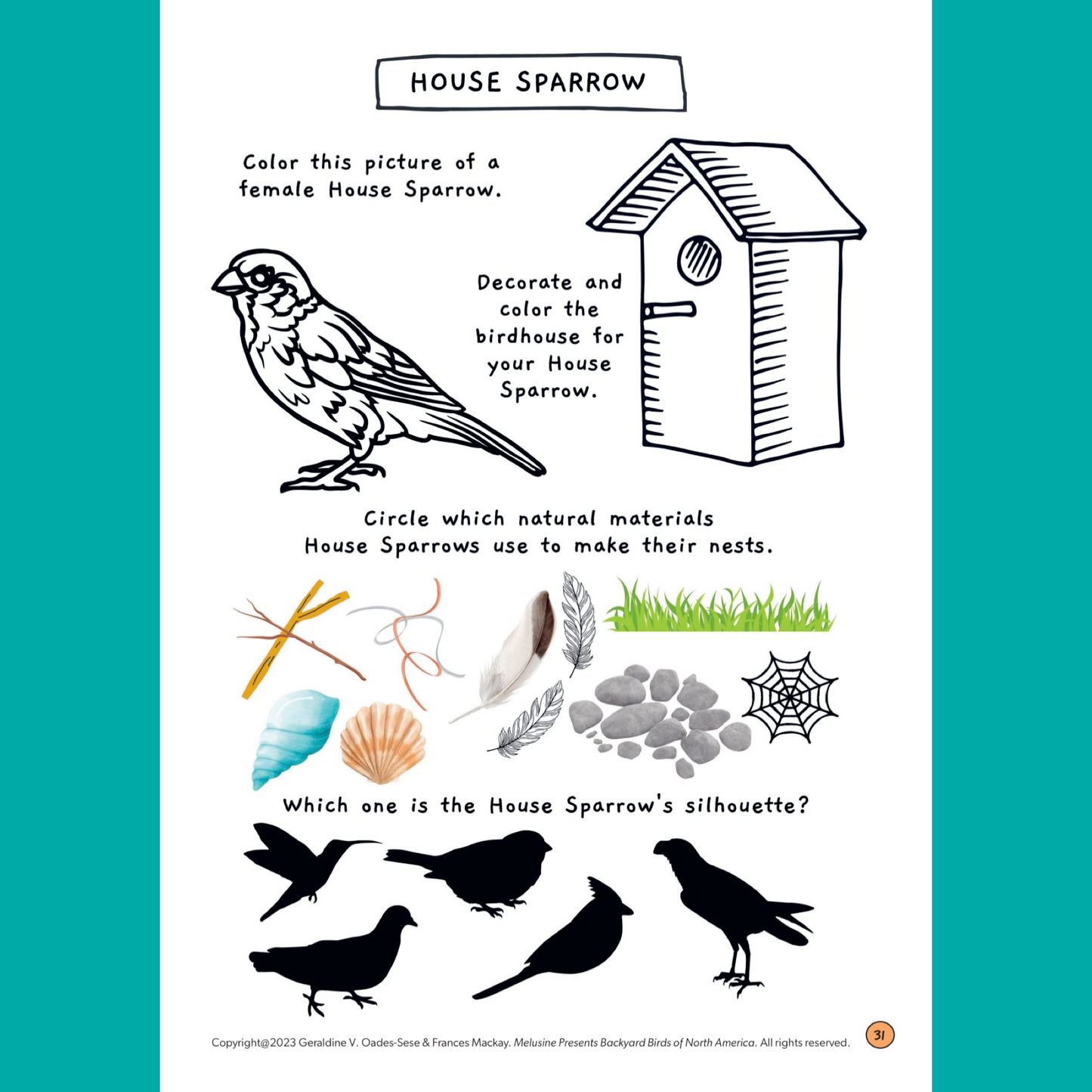 Melusine Presents Backyard Birds of North America - Signed Edition