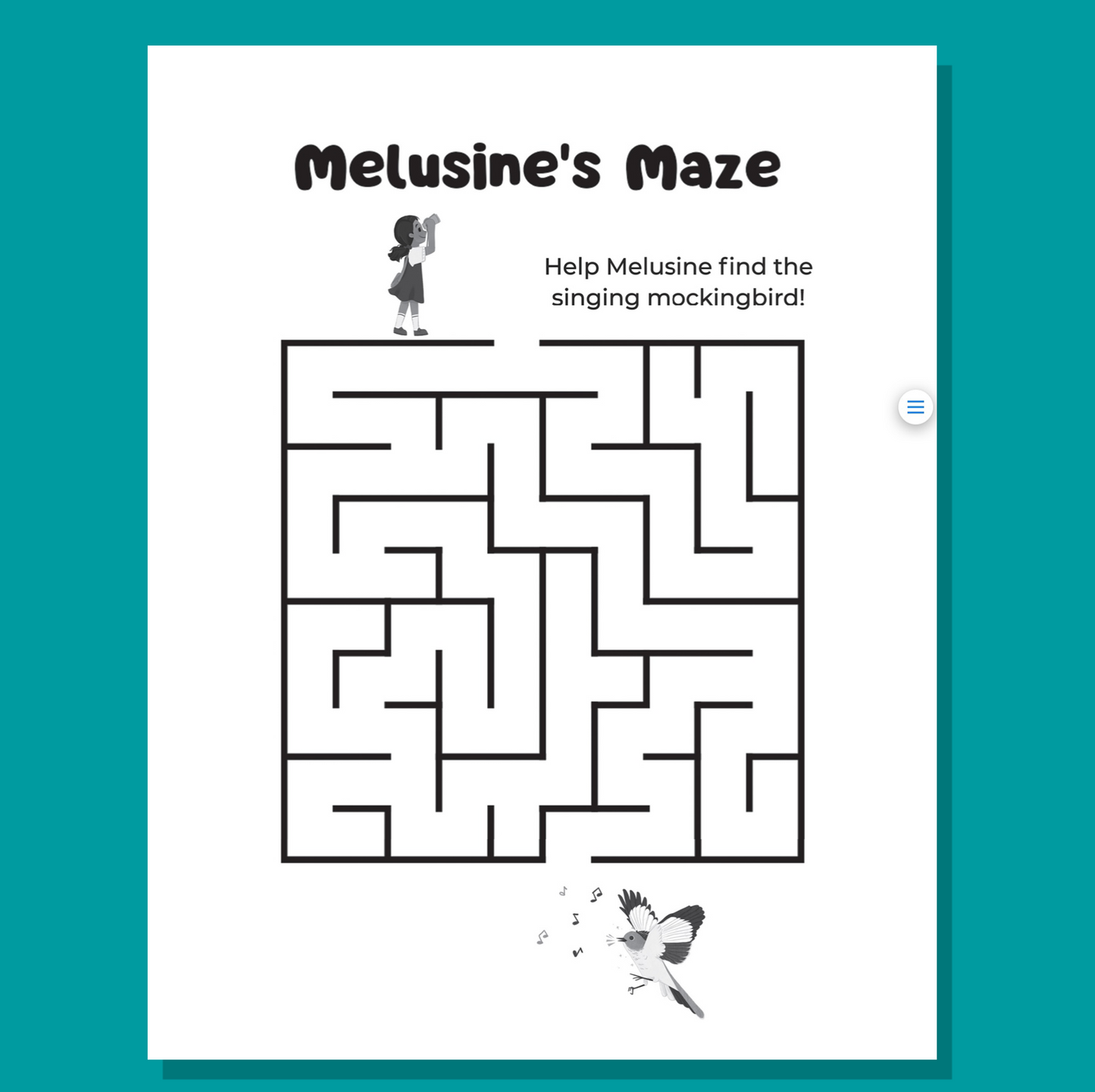 Melusine & Birding Pals: Coloring & Activity Book