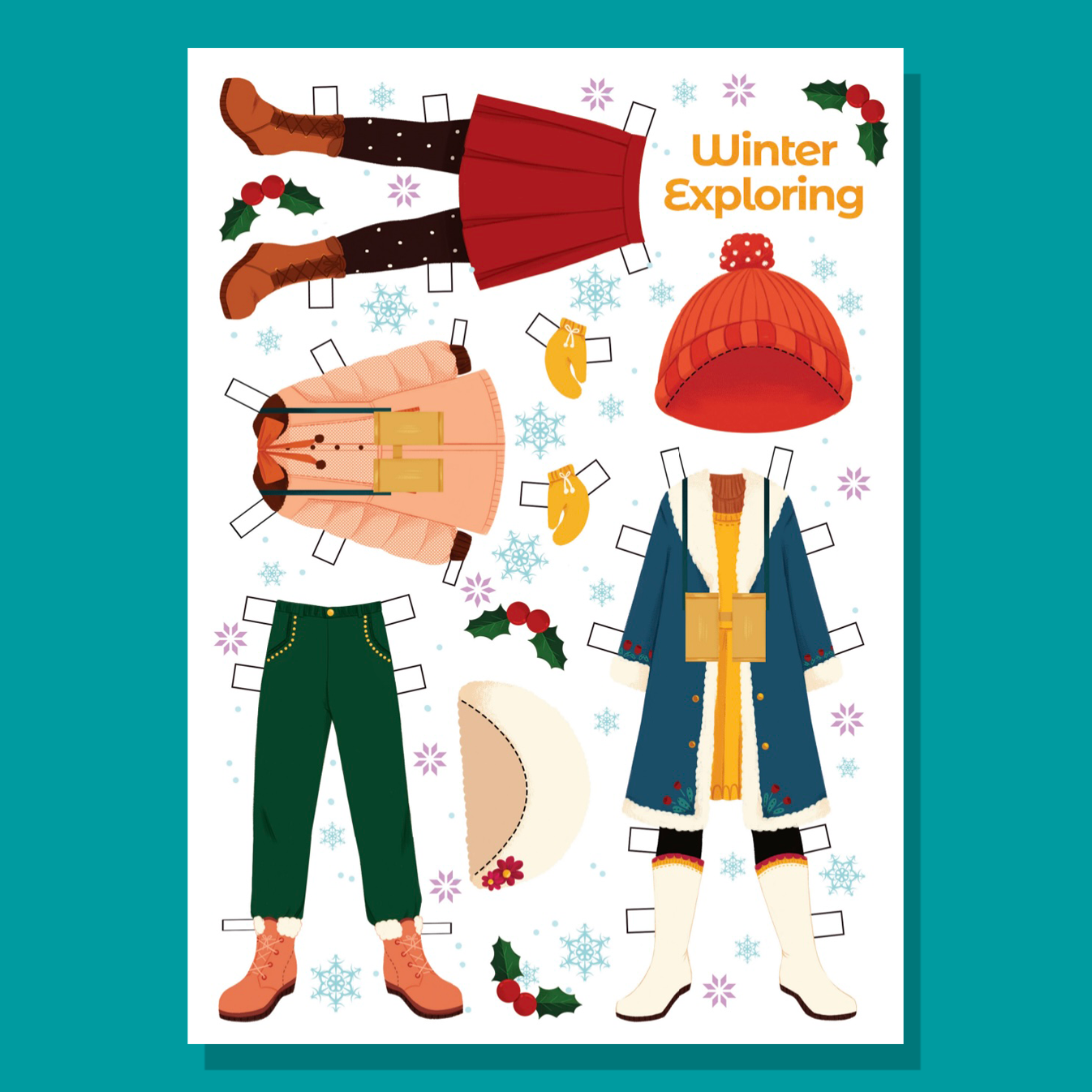 Melusine Paper Doll & Sceneries